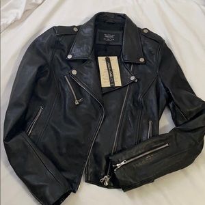 Zara Authentic Leather Jacket